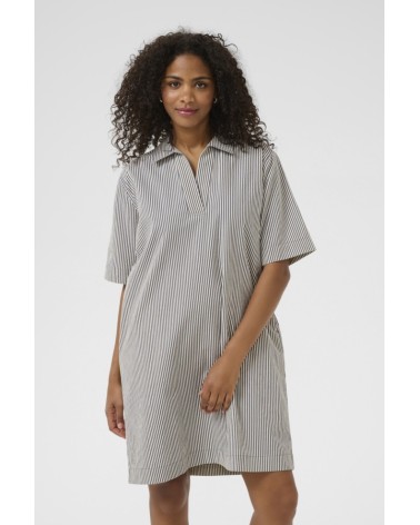 VESTIDO KANAYA CAMISERO DE ALGODÓN KAFFE
