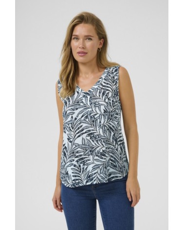 TOP KAAMBER ESTAMPADO KAFFE