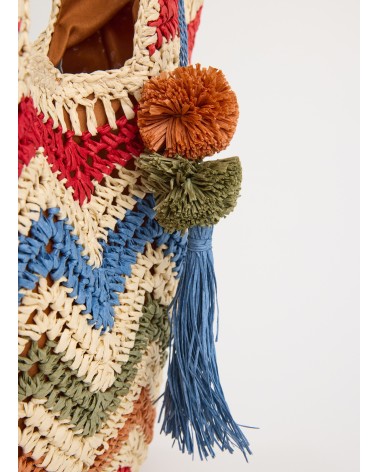 BOLSO CASSILDA BALI RAFIA PEPE JEANS
