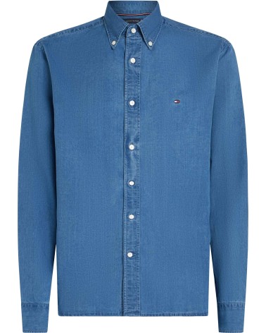 CAMISA DENIM CHAMBRAY TOMMY HILFIGER