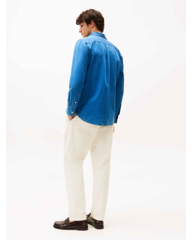CAMISA DENIM CHAMBRAY TOMMY HILFIGER