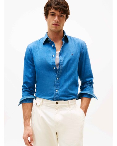 CAMISA DENIM CHAMBRAY TOMMY HILFIGER