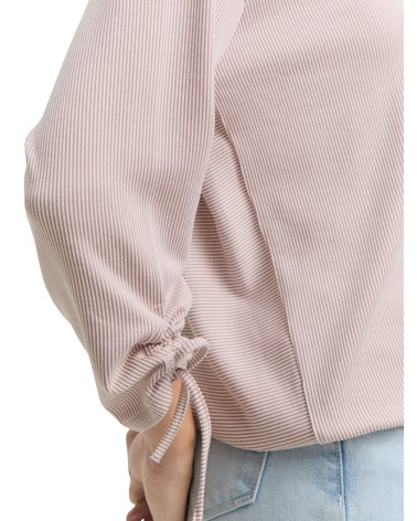 CAMISETA MANGA FRUNCIDA TOM TAILOR