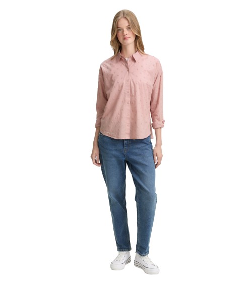 CAMISA OVERSIZE DE LUNARES TOM TAILOR