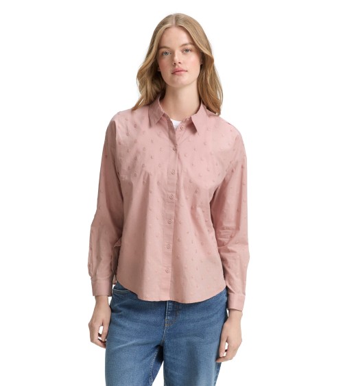 CAMISA OVERSIZE DE LUNARES TOM TAILOR