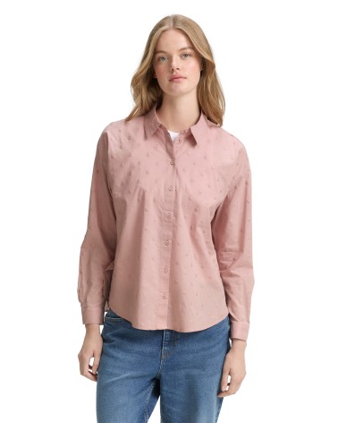 CAMISA OVERSIZE DE LUNARES TOM TAILOR