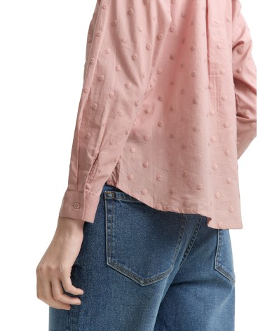 CAMISA OVERSIZE DE LUNARES TOM TAILOR