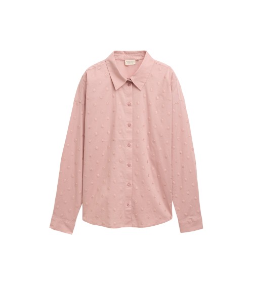 CAMISA OVERSIZE DE LUNARES TOM TAILOR