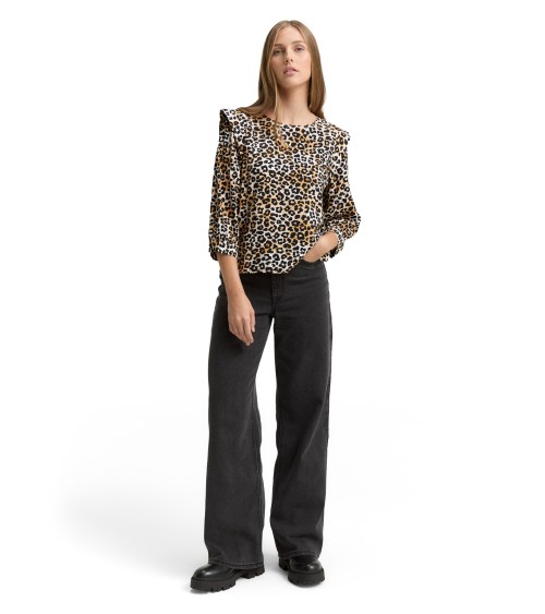 BLUSA ANIMAL PRINT TOM TAILOR