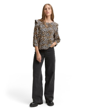 BLUSA ANIMAL PRINT TOM TAILOR