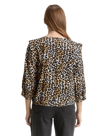 BLUSA ANIMAL PRINT TOM TAILOR