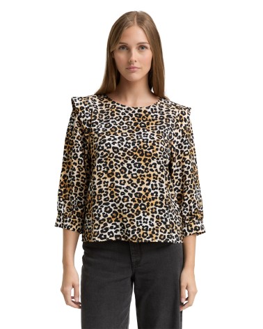 BLUSA ANIMAL PRINT TOM TAILOR