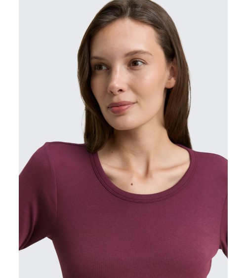 CAMISETA BÁSICA DE MANGA LARGA TOM TAILOR