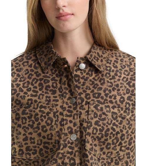 SOBRECAMISA DENIM ANIMAL PRINT TOM TAILOR