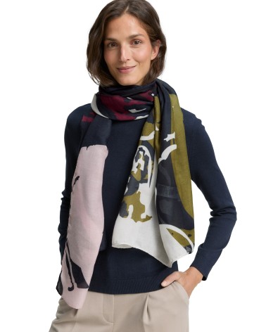 FULAR ESTAMPADO FLORAL TOM TAILOR