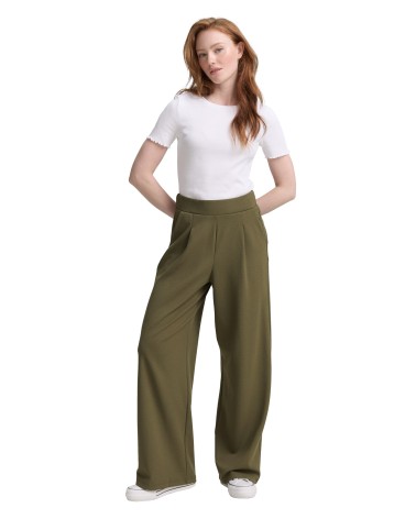 PANTALÓN ANCHO CON PINZAS TOM TAILOR