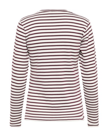 CAMISETA LIDDY BÁSICA DE RAYAS KAFFE
