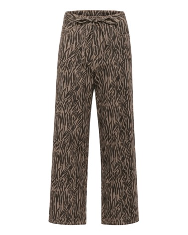 PANTALÓN KALEONDRA VAQUERO ANIMAL PRINT KAFFE