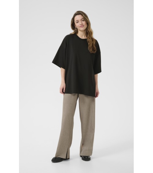 CAMISETA KAJENNY OVERSIZE CON ABERTURAS KAFFE