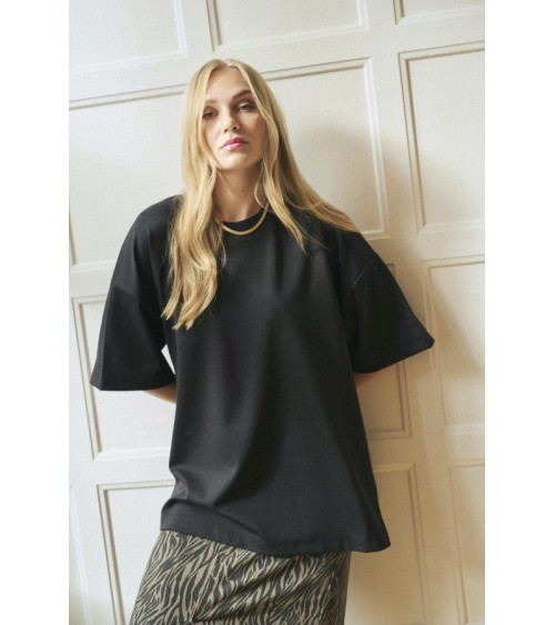 CAMISETA KAJENNY OVERSIZE CON ABERTURAS KAFFE