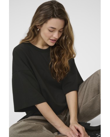 CAMISETA KAJENNY OVERSIZE CON ABERTURAS KAFFE