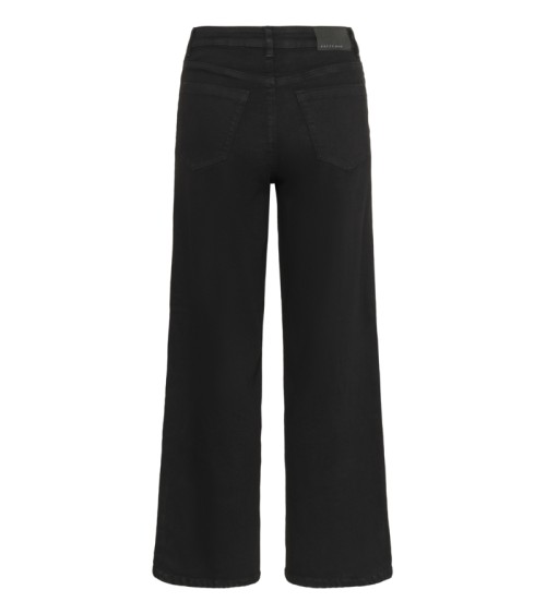 PANTALÓN VAQUERO KAMEADOW DE PERNERA ANCHA KAFFE