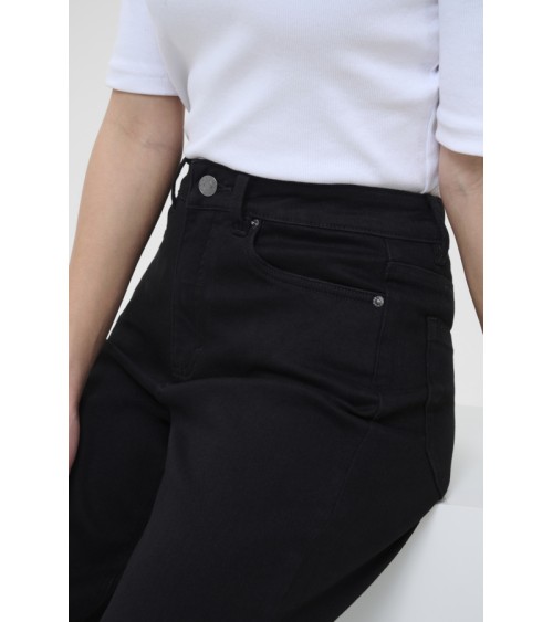 PANTALÓN VAQUERO KAMEADOW DE PERNERA ANCHA KAFFE