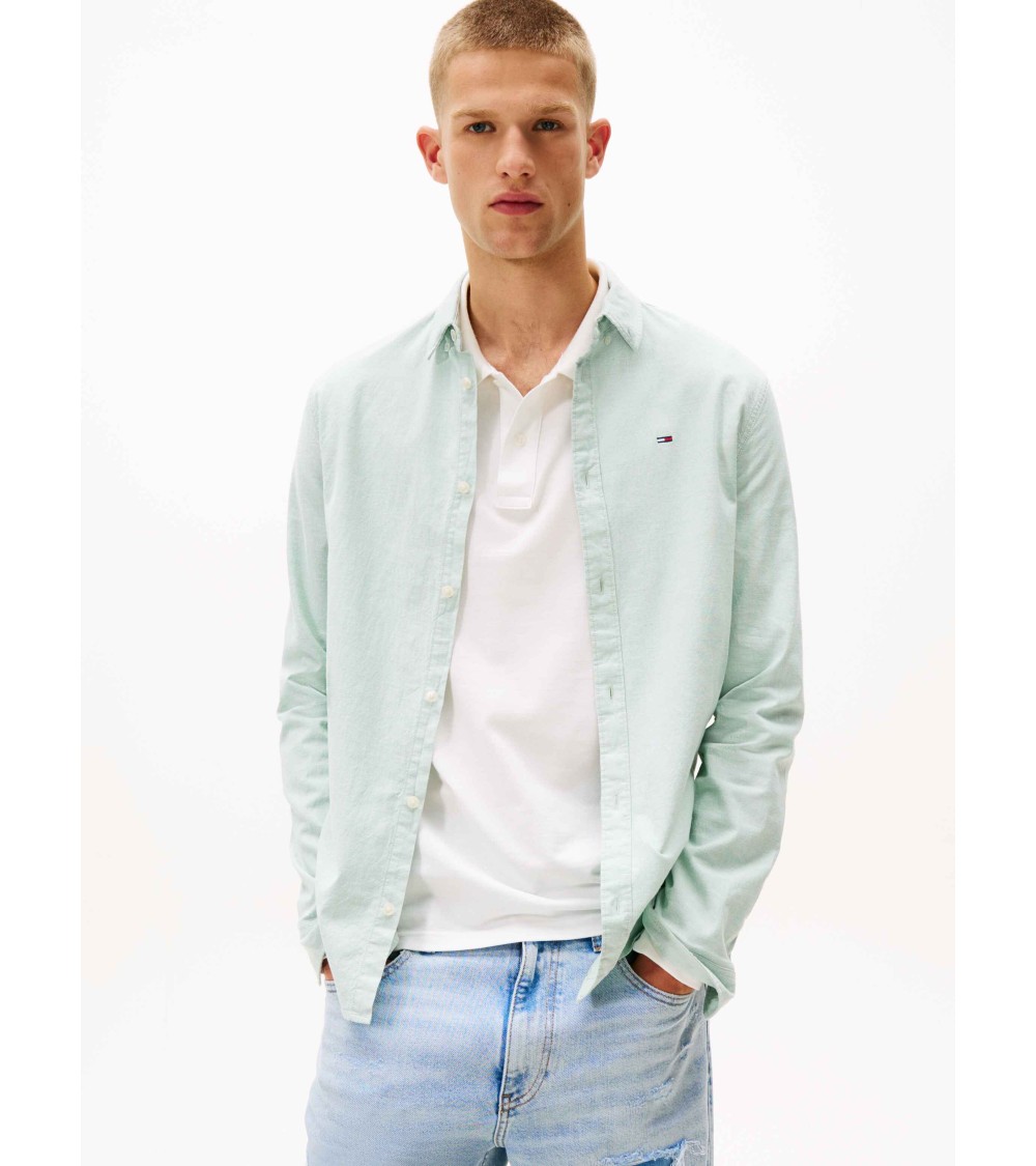 CAMISA OXFORD DE ALGODÓN TOMMY JEANS