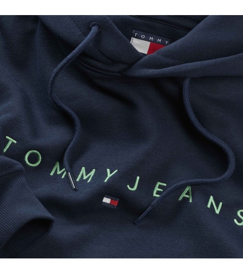 SUDADERA HOODIE LOGO A CONTRASTE TOMMY JEANS