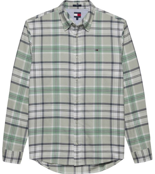 CAMISA CUADROS DE ALGODÓN TOMMY JEANS