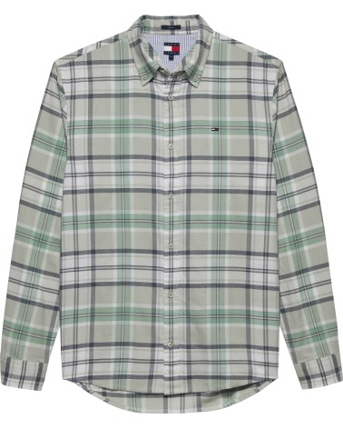 CAMISA CUADROS DE ALGODÓN TOMMY JEANS