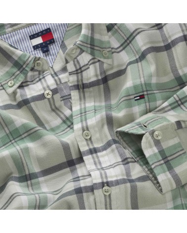 CAMISA CUADROS DE ALGODÓN TOMMY JEANS