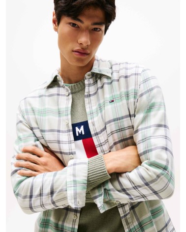 CAMISA CUADROS DE ALGODÓN TOMMY JEANS