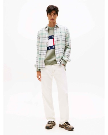 CAMISA CUADROS DE ALGODÓN TOMMY JEANS