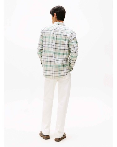CAMISA CUADROS DE ALGODÓN TOMMY JEANS