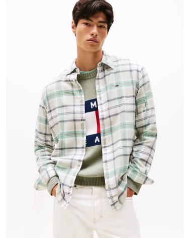 CAMISA CUADROS DE ALGODÓN TOMMY JEANS