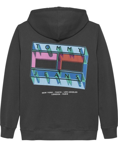 SUDADERA CON LOGO 3D TOMMY JEANS