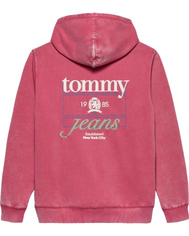 SUDADERA HOODIE TEJIDO EFECTO DESGASTADO TOMMY JEANS