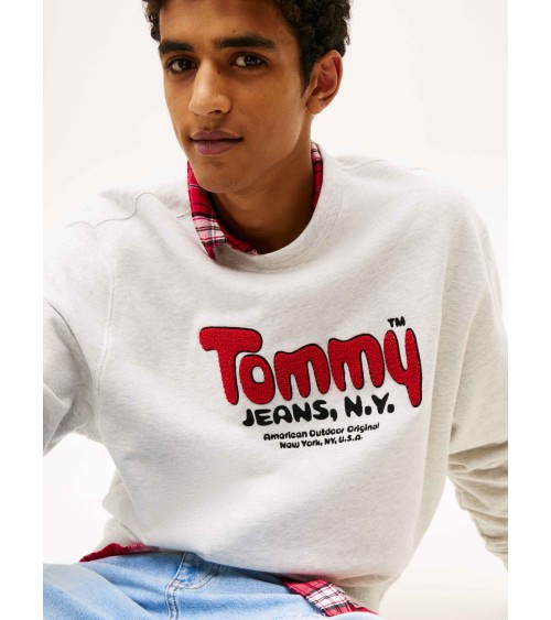 SUDADERA LOGO BORREGUILLO TOMMY JEANS
