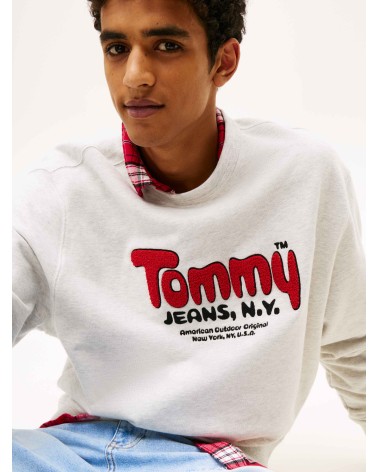 SUDADERA LOGO BORREGUILLO TOMMY JEANS