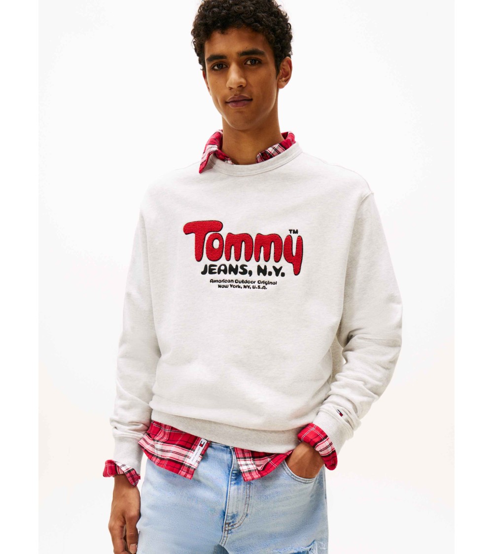 SUDADERA LOGO BORREGUILLO TOMMY JEANS