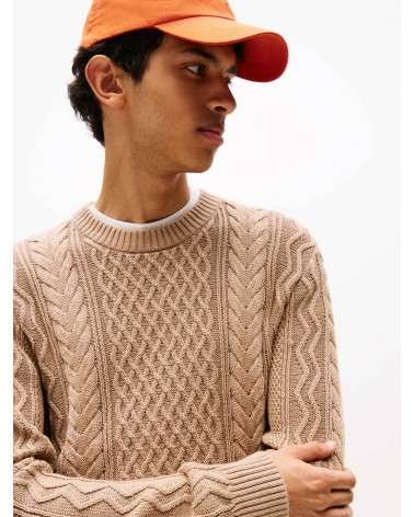 JERSEY DE PUNTO TRENZADO TOMMY JEANS