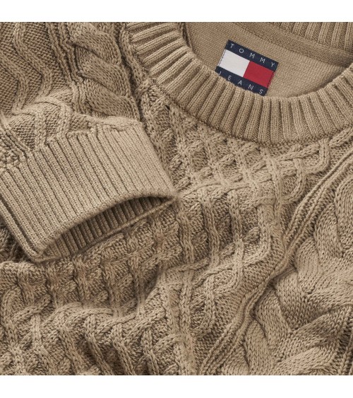 JERSEY DE PUNTO TRENZADO TOMMY JEANS