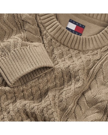 JERSEY DE PUNTO TRENZADO TOMMY JEANS