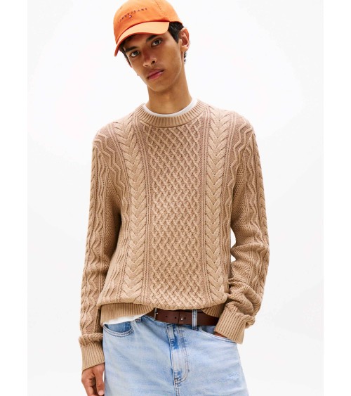 JERSEY DE PUNTO TRENZADO TOMMY JEANS