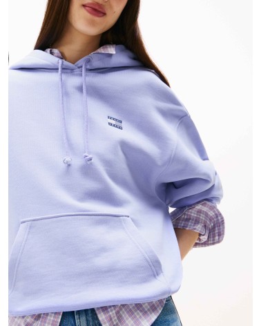 SUDADERA HOODIE OVERSIZE CON LOGO A TONO TOMMY JEANS
