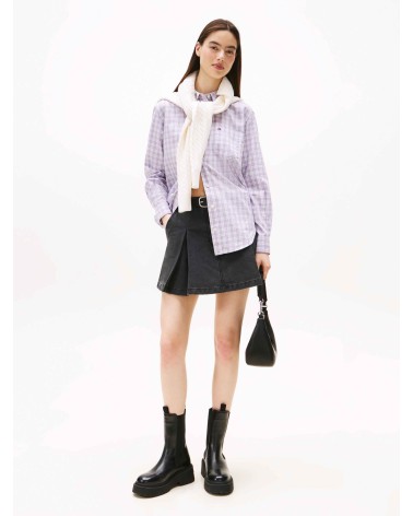 CAMISA OVERSIZE DE CUADROS TOMMY JEANS