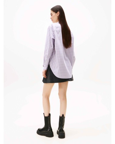 CAMISA OVERSIZE DE CUADROS TOMMY JEANS