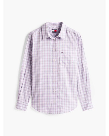 CAMISA OVERSIZE DE CUADROS TOMMY JEANS