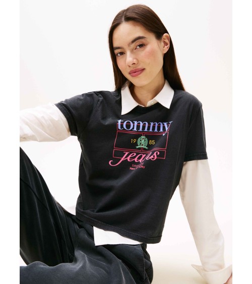 CAMISETA LOGO MULTICOLOR TOMMY JEANS